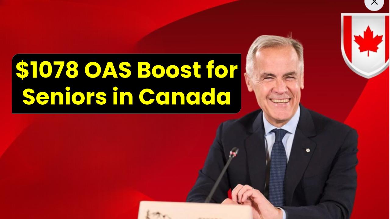 $1078 OAS Boost for Seniors in Canada — Who’s Eligible & When You’ll Get Paid!