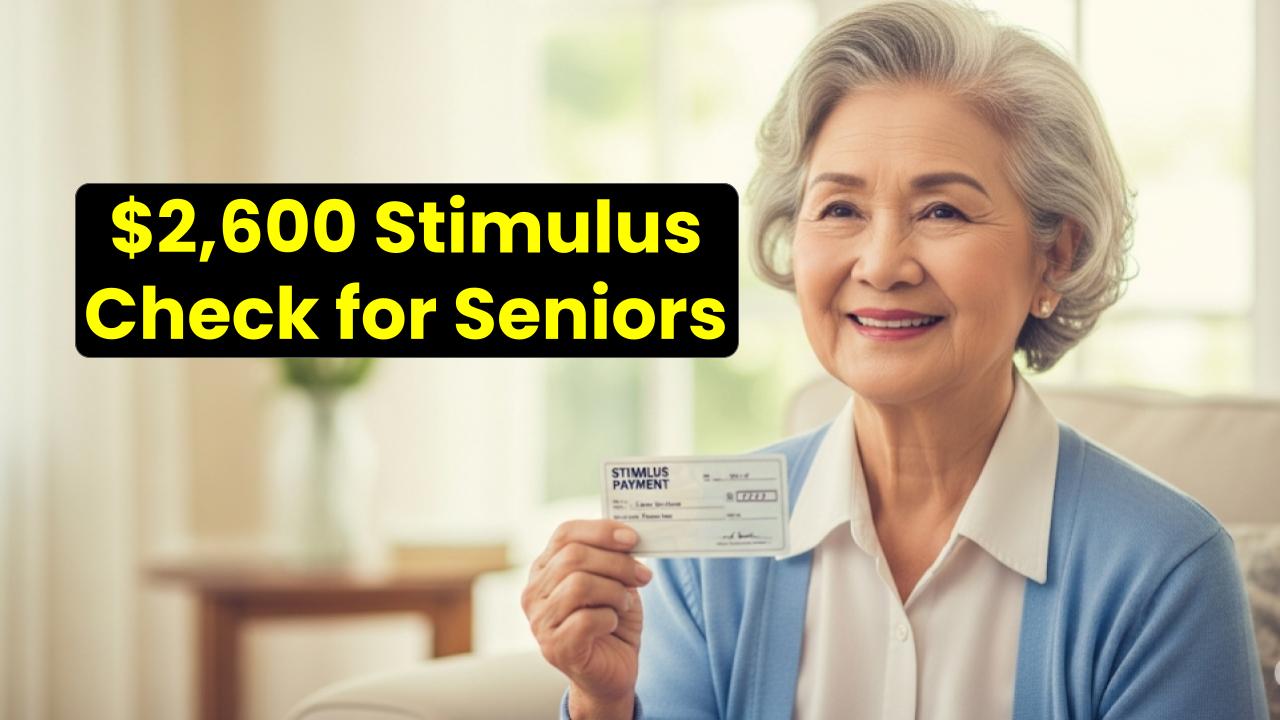 $2,600 Stimulus Check for Seniors: Eligibility, Deadlines, and What You NEED to Know