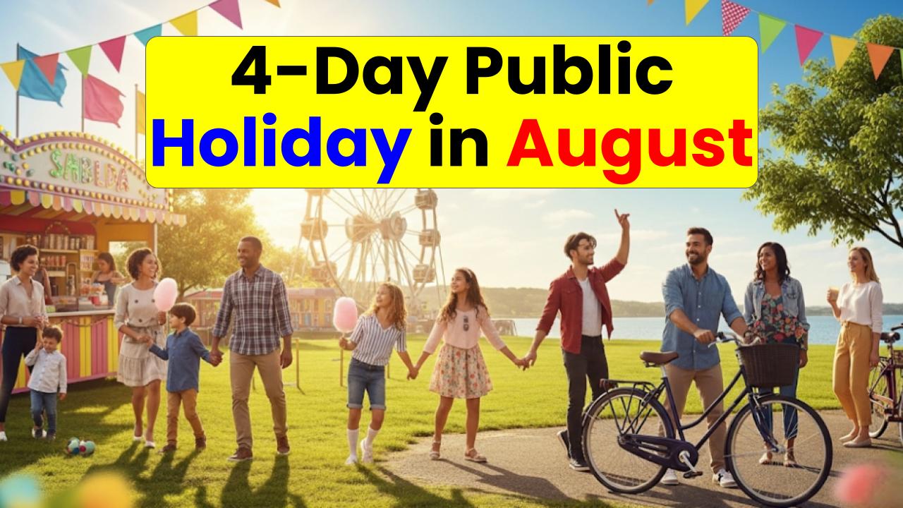 4-Day Public Holiday in August: What It Means for Schools, Banks, and Government Offices