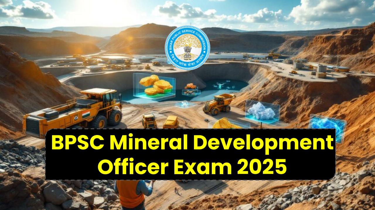 BPSC Mineral Development Officer Exam Date 2025 Announced – Check Schedule, Syllabus & Key Details Now!