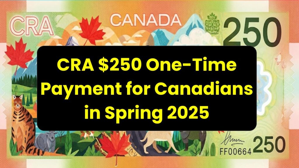 CRA $250 One-Time Payment for Canadians in Spring 2025: Are You Eligible? Full Eligibility & Status Check Guide