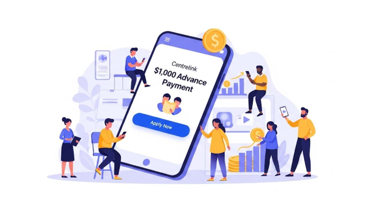Centrelink $1,000 Advance Payment Announced – Find Out If You’re Eligible & How to Apply Instantly