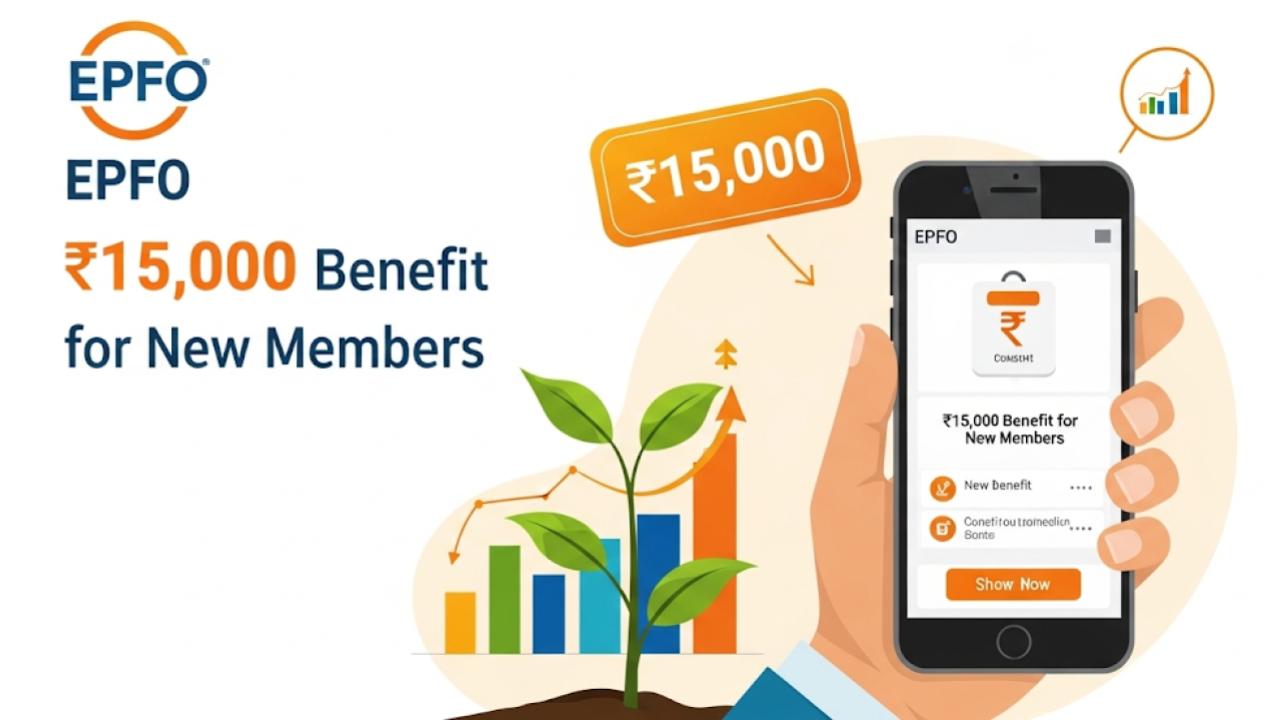 EPFO ₹15,000 Benefit for New Members — Is This a Bonus, Refund, or Incentive? Find Out!
