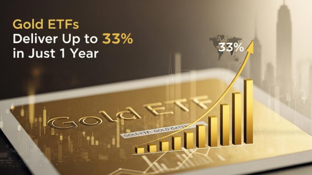 Gold ETFs Deliver Up to 33% in Just 1 Year — How ₹2 Lakh Turned Into ₹3.82 Lakh!