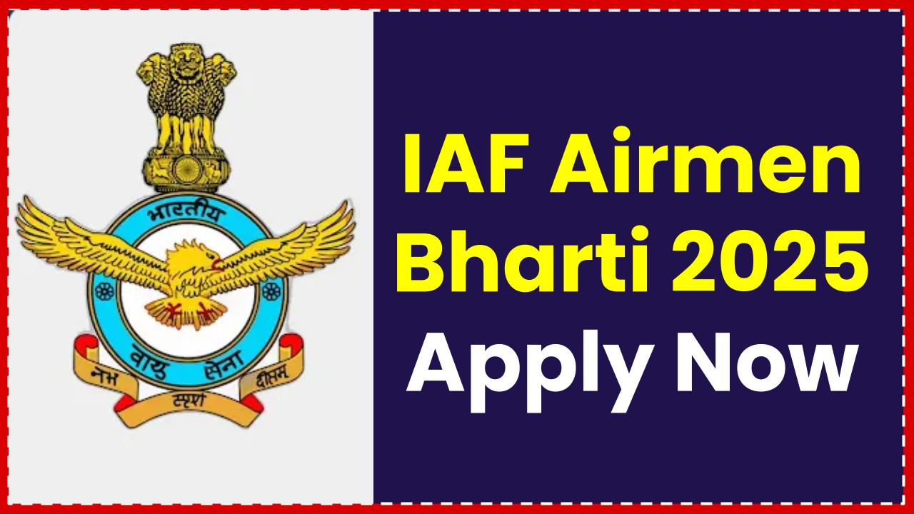 IAF Airmen Bharti 2025: Recruitment Opens for Thousands—But Only a Few Will Make It