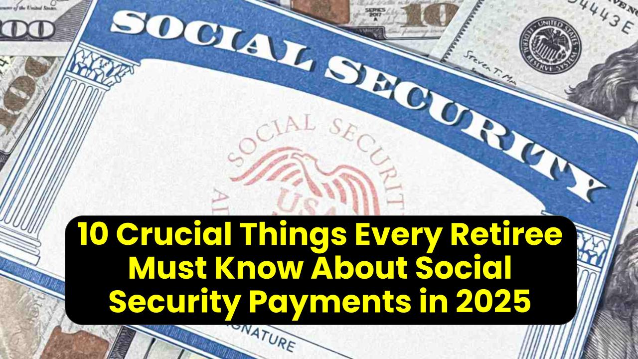 10 Crucial Things Every Retiree Must Know About Social Security Payments in 2025