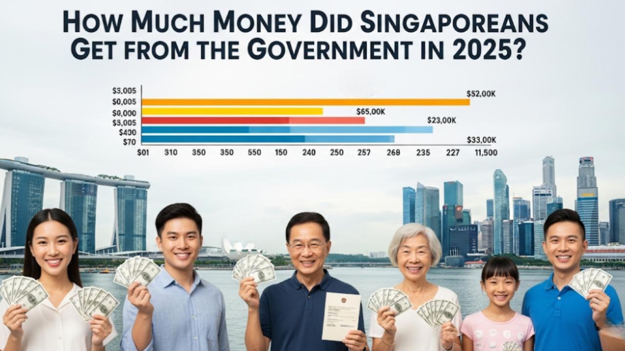 How Much Money Did Singaporeans Get from the Government in 2025? Complete Breakdown of First-Half Payments!