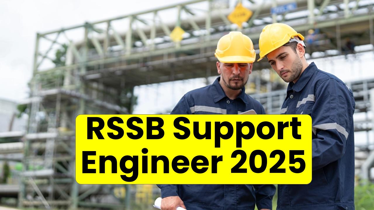 RSSB Support Engineer 2025 Online Form Out! Apply Now for This High-Demand Govt Role