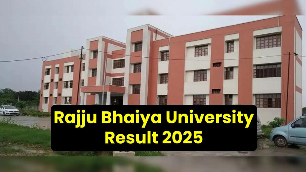 Rajju Bhaiya University Result 2025: Latest Updates and How to Check Your Marks Instantly!