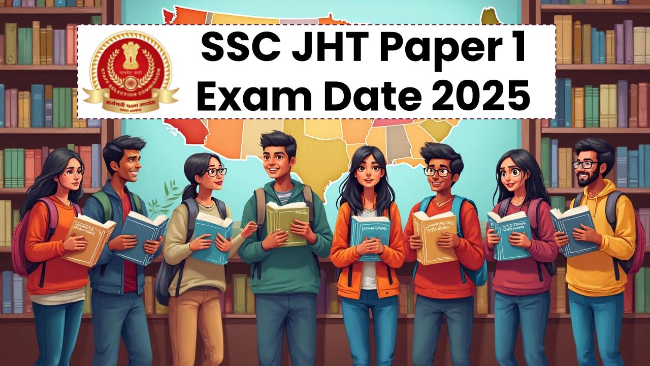 SSC JHT Paper 1 Exam Date 2025 Announced—Mark Your Calendar Now!