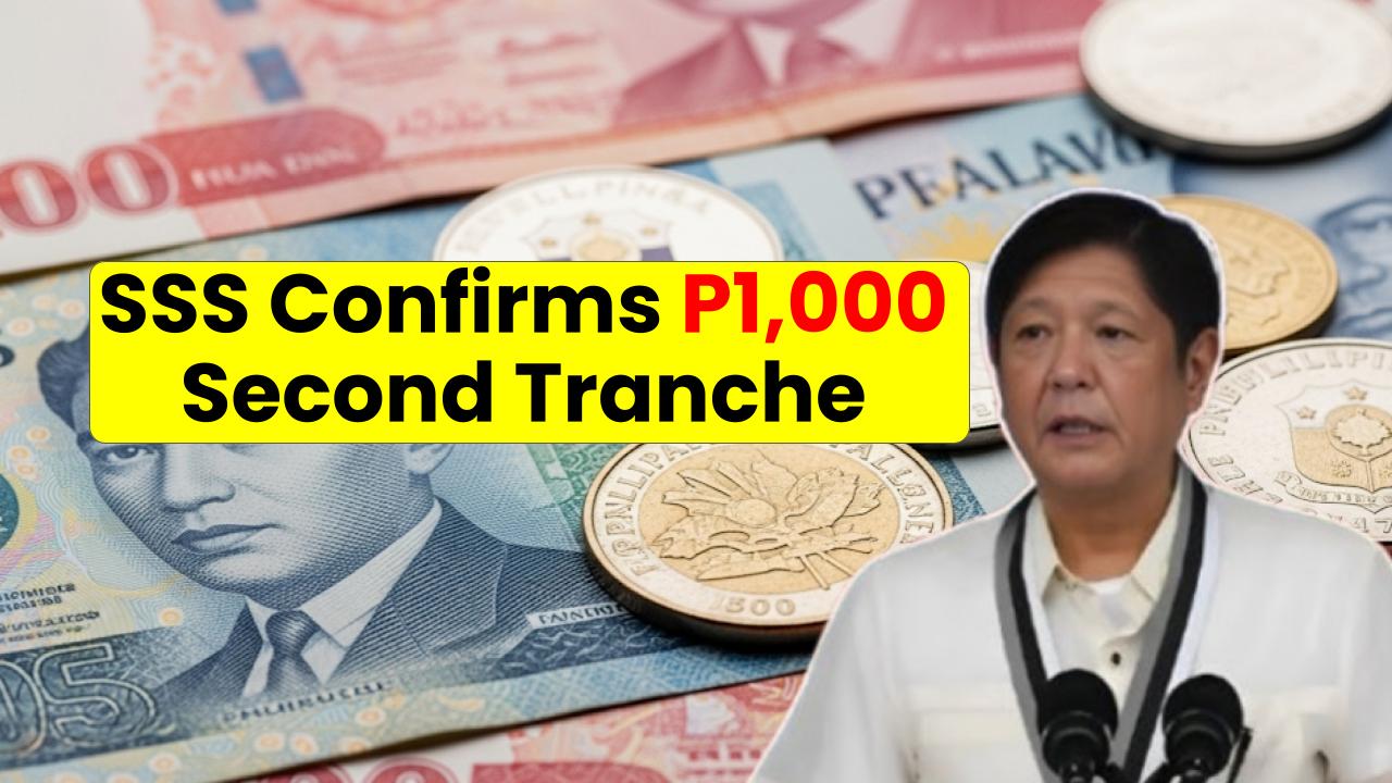 SSS Confirms P1,000 Second Tranche—Here’s How to Check Your Eligibility & Payment Status