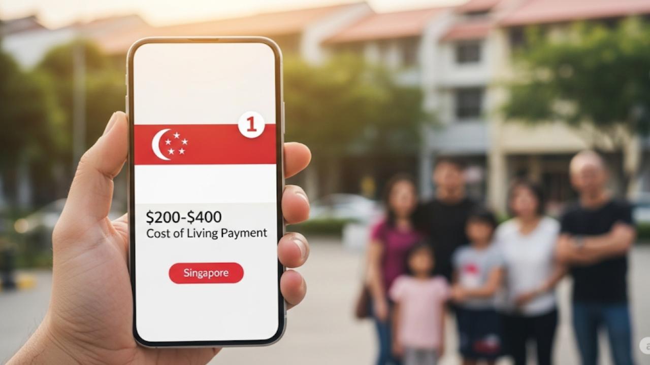 Singapore Approves $200–$400 Cost of Living Payment — Check If You’re Eligible Now!