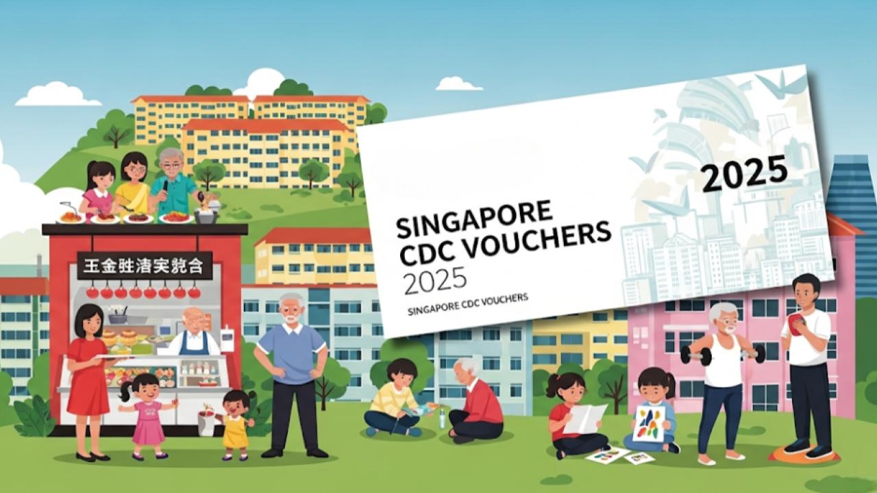 Singapore CDC Vouchers 2025: Who’s Getting Them & When? Full List of Key Dates