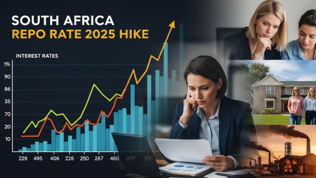 South Africa Repo Rate 2025 Hike Expected – What It Means for Your Loans, EMIs & Savings