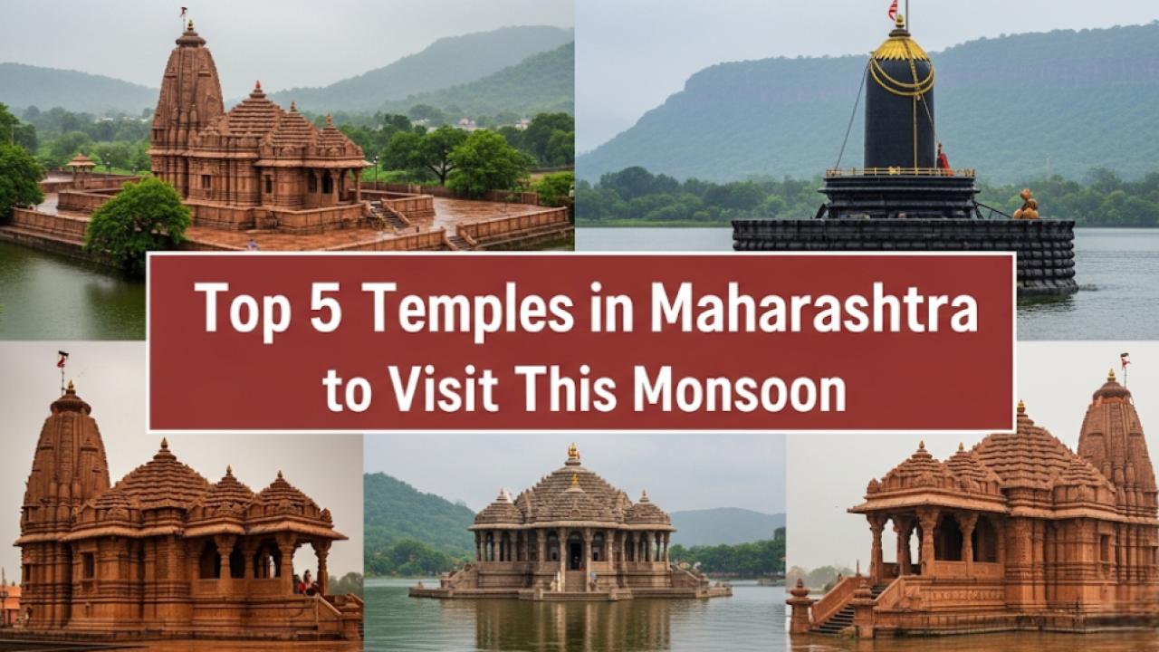 Top 5 Temples in Maharashtra to Visit This Monsoon: Experience Tranquility and Devotion