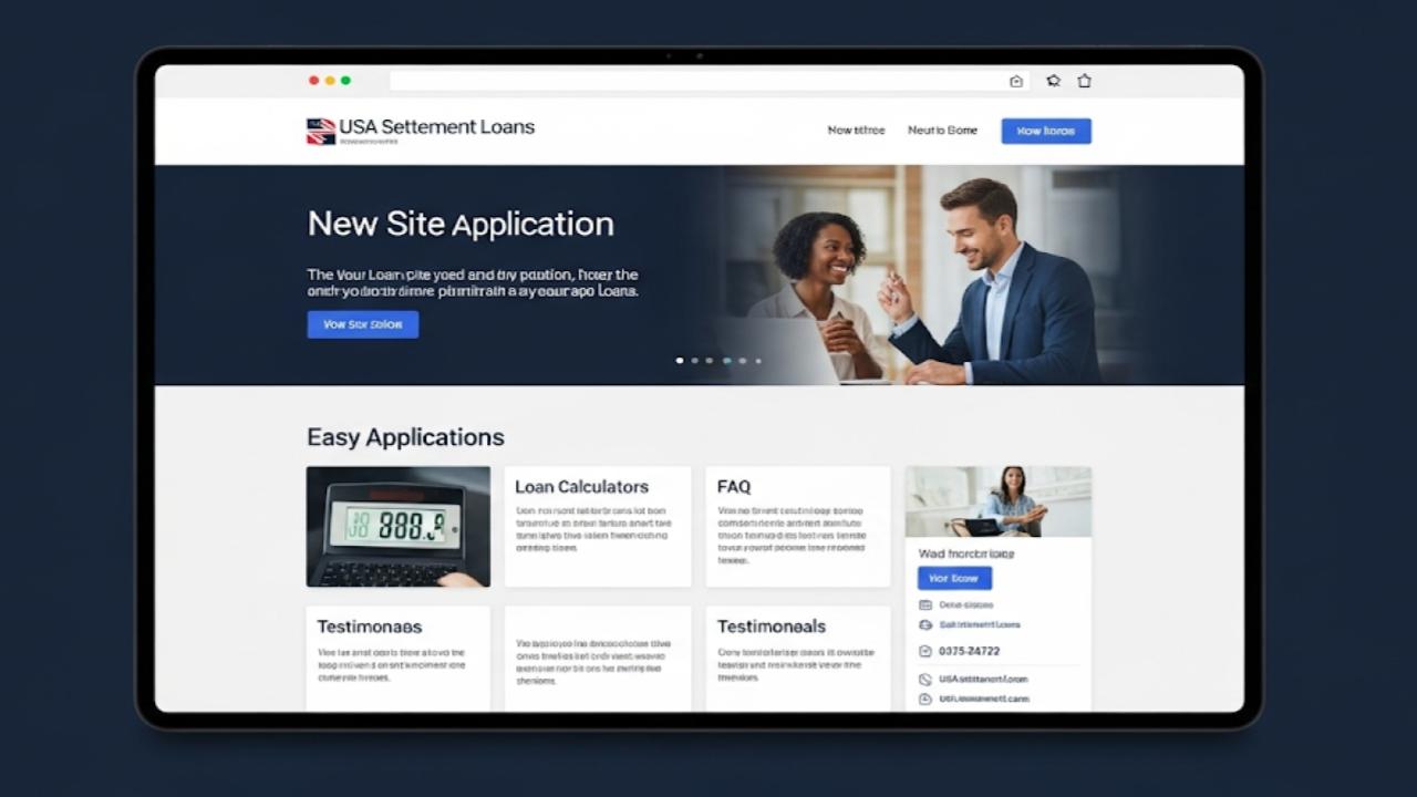 USA Settlement Loans Launches New Site—Now Get Lawsuit Funding Faster, State-by-State